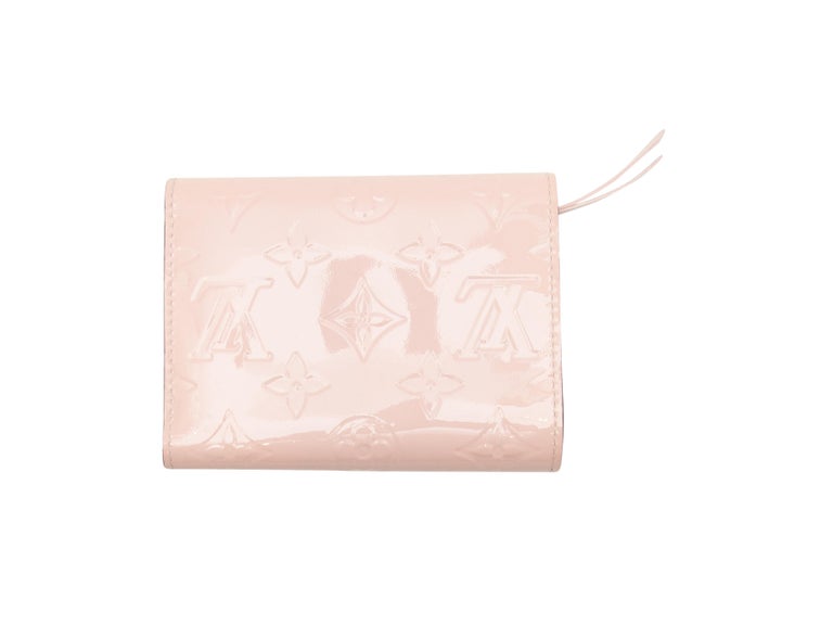 Louis Vuitton Wallet Victorine Monogram Vernis Cerise Cherry in Patent  Leather with Gold-tone - US