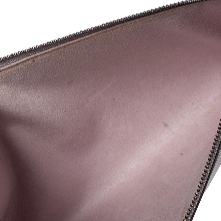 Louis Vuitton Lilac Epi Leather Pochette Accessoires at 1stDibs