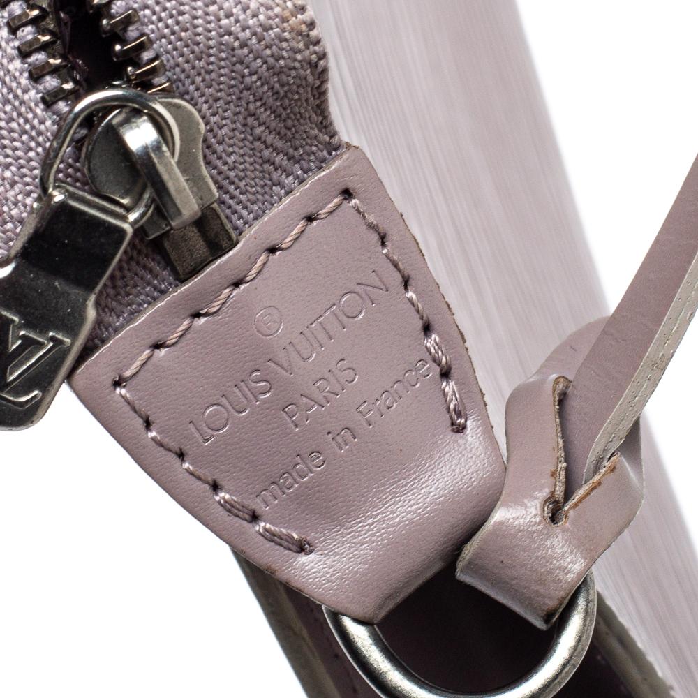 Gray Louis Vuitton Lilac Epi Leather Pochette Accessoires