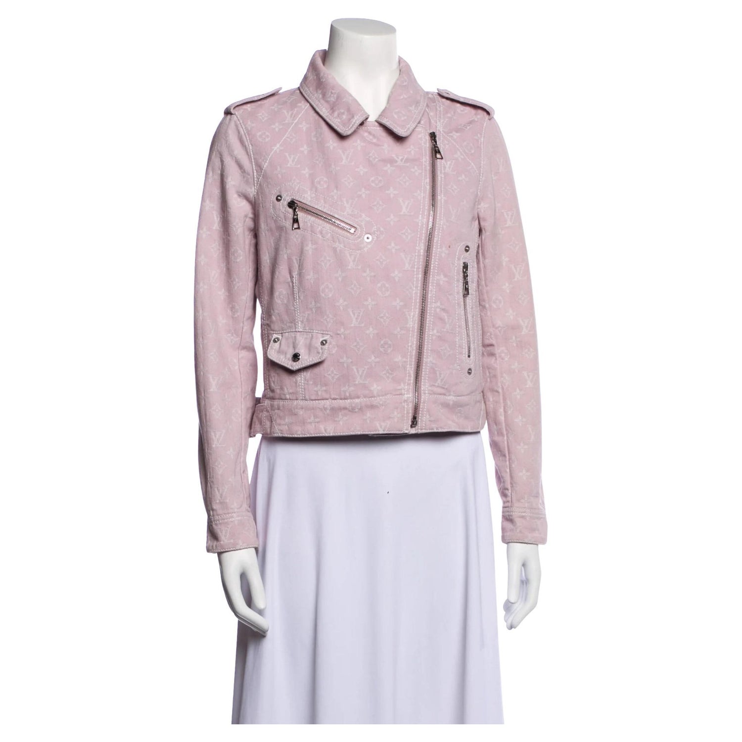 Louis Vuitton Pink Jacket - 5 For Sale on 1stDibs