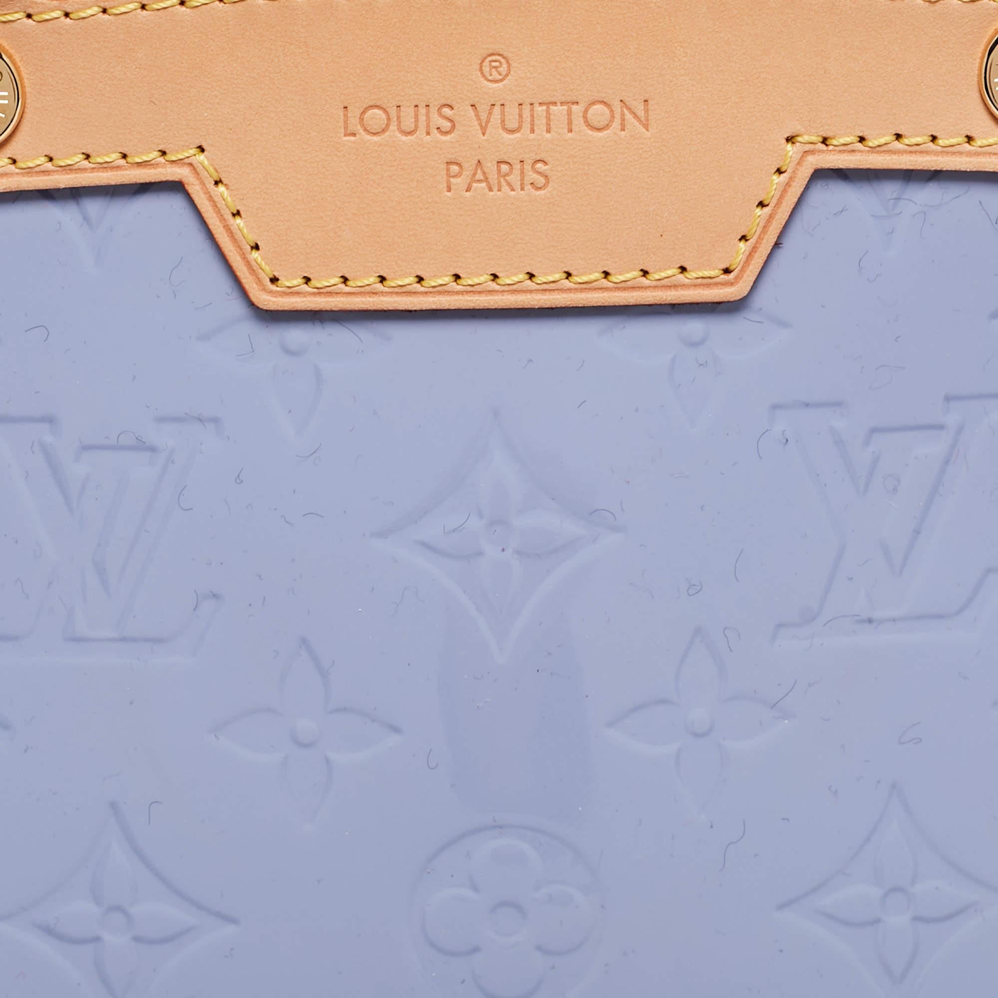 Louis Vuitton - Sac Brea MM Lilas Monogram Vernis 2
