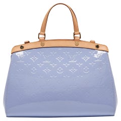 Louis Vuitton - Sac Brea MM Lilas Monogram Vernis