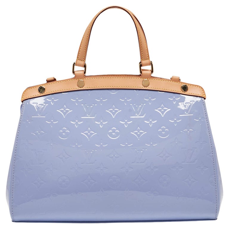 Louis Vuitton Lilac Monogram Vernis Brea MM Bag