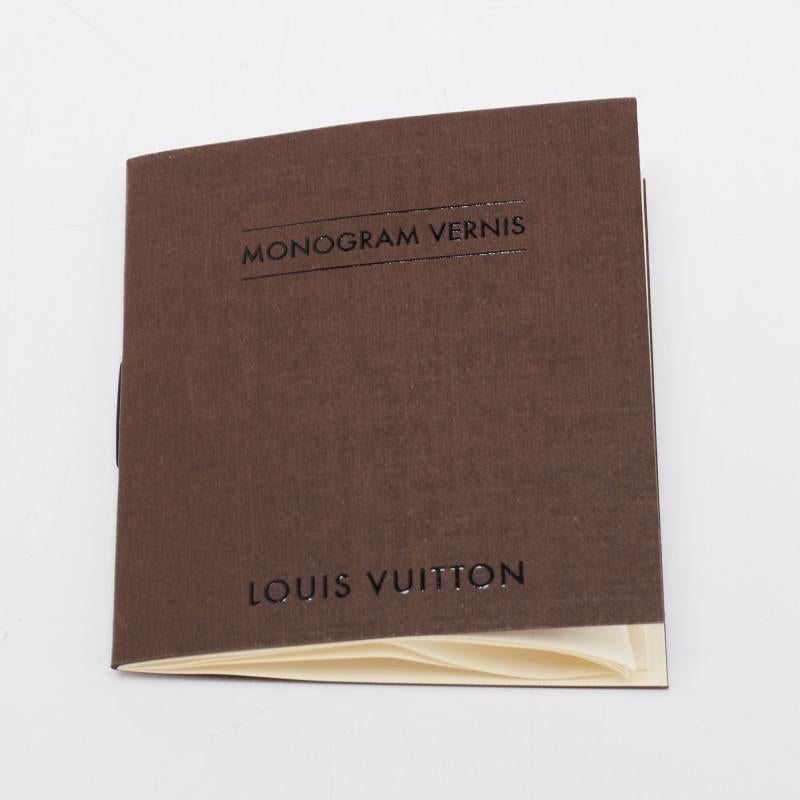 Louis Vuitton Lilac Monogram Vernis Leather Alma PM Bag 8