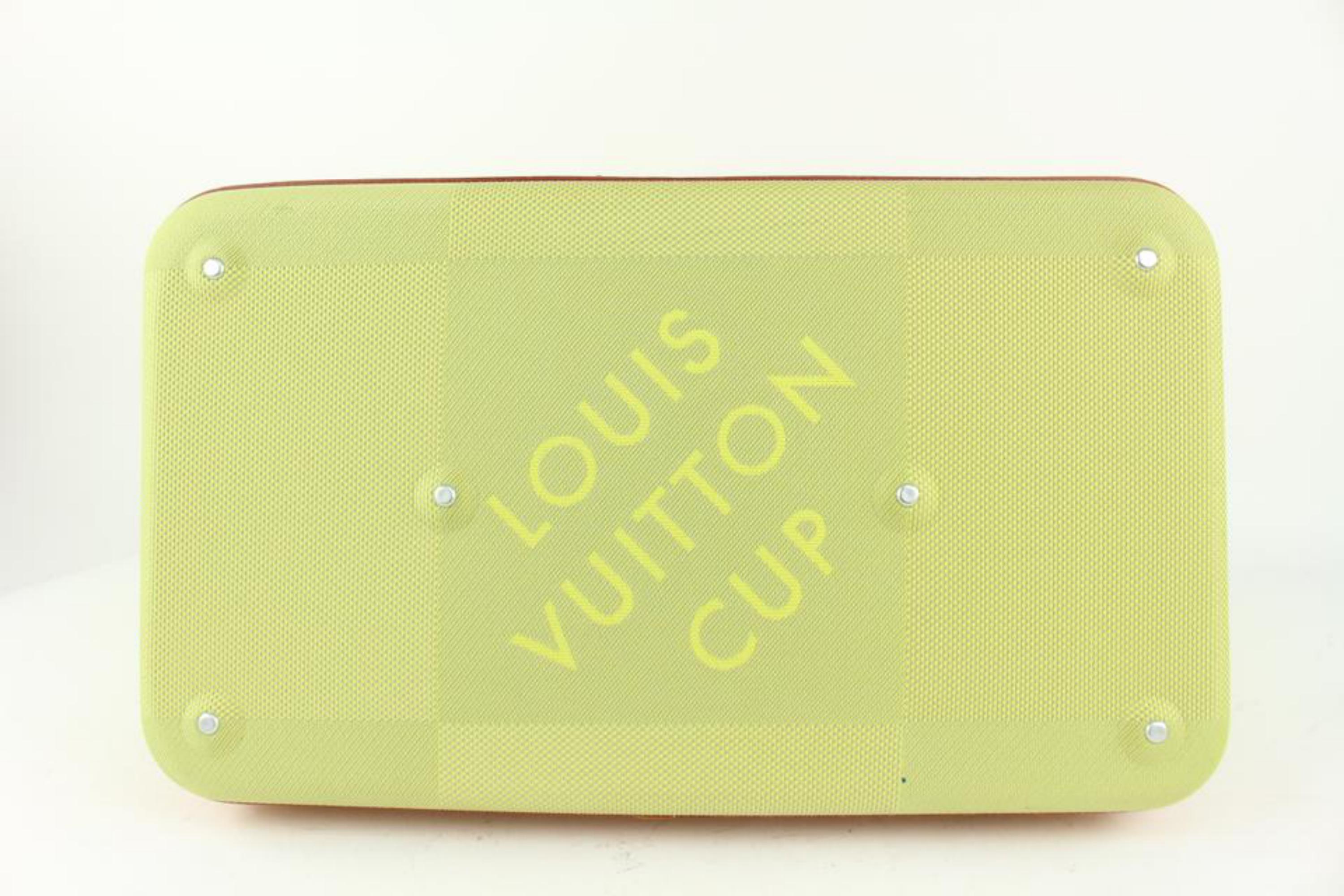 Louis Vuitton Louis Vuitton Limonengrün Damier Geant Southern Cross Sac Sport 1018lv8 Damen im Angebot