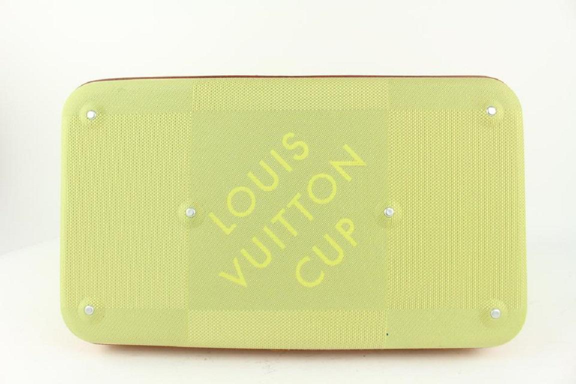 Louis Vuitton Lime Green Damier Geant Southern Cross Sac Sport 1018lv8 For Sale 2