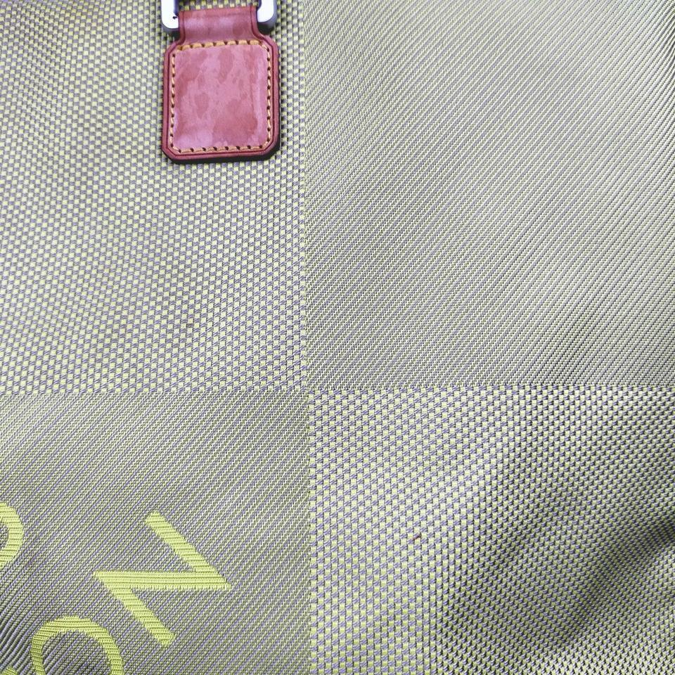 Louis Vuitton Lime Green Geant Sac Sport Duffle Luggage Bag 23LV713 2