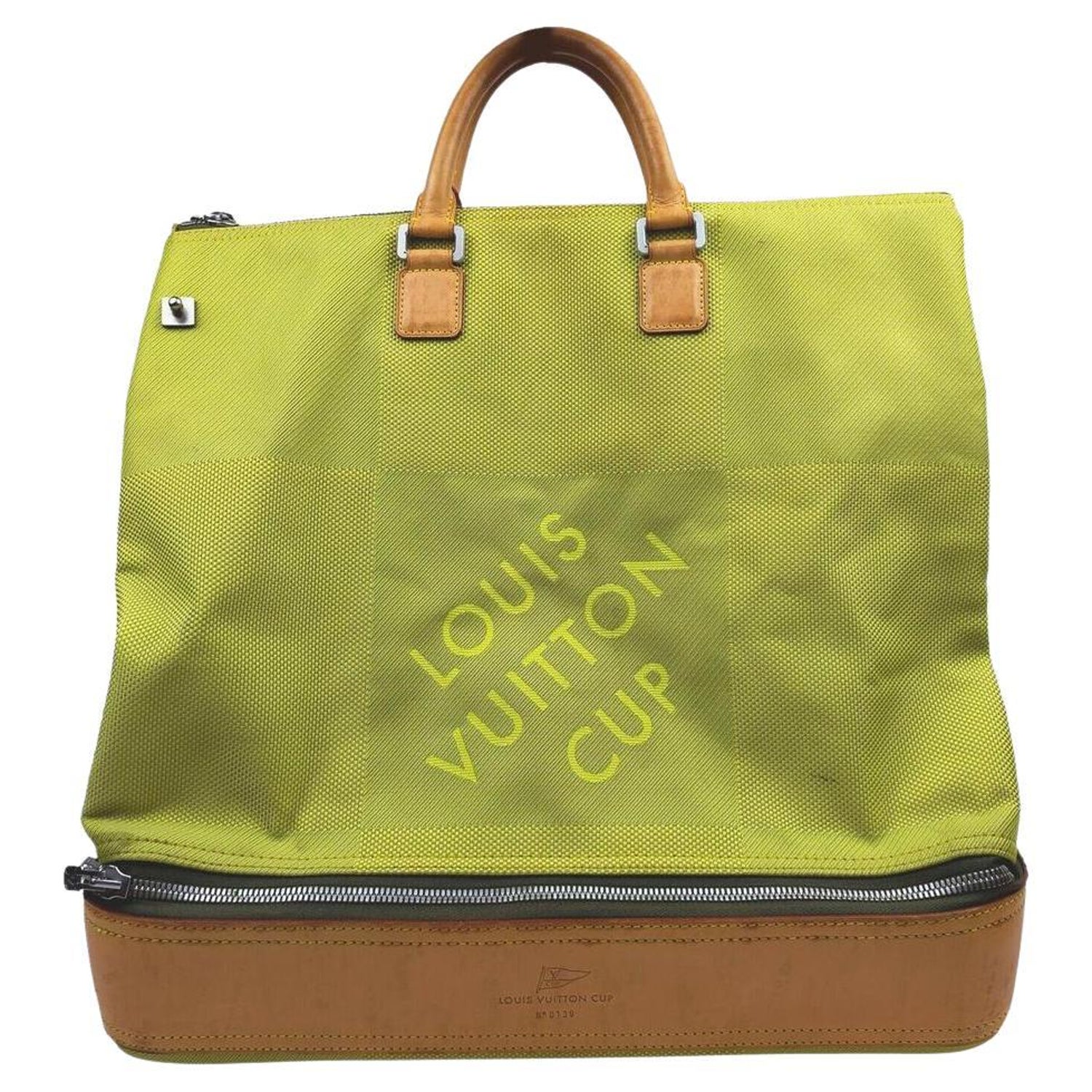 LOUIS VUITTON Monogram Sac Plein Air Long Sports/Travel Bag