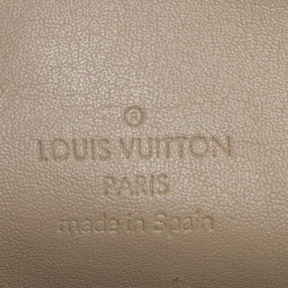 Louis Vuitton Lime Monogram Vernis Houston Bag For Sale 4