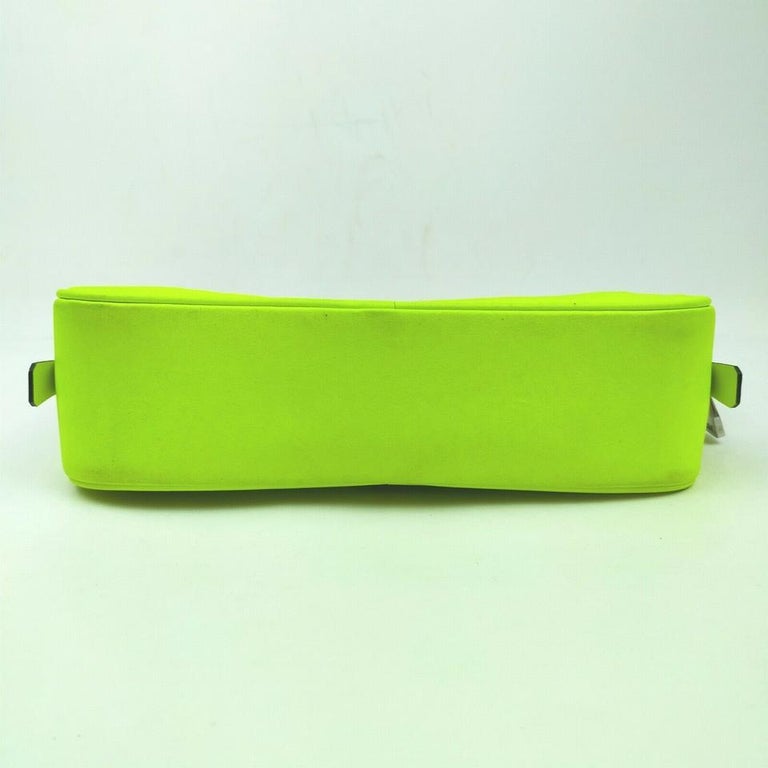 Louis Vuitton Lime Neon Green Damier Infini Toiletry Pouch Cosmetic Case  863022 at 1stDibs