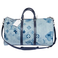 Louis Vuitton LIm.Ed. Blau Aquarell Keepall