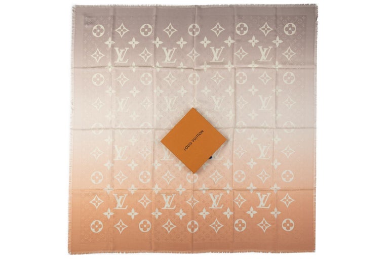 Louis Vuitton Monogram Denim Shawl - For Sale on 1stDibs