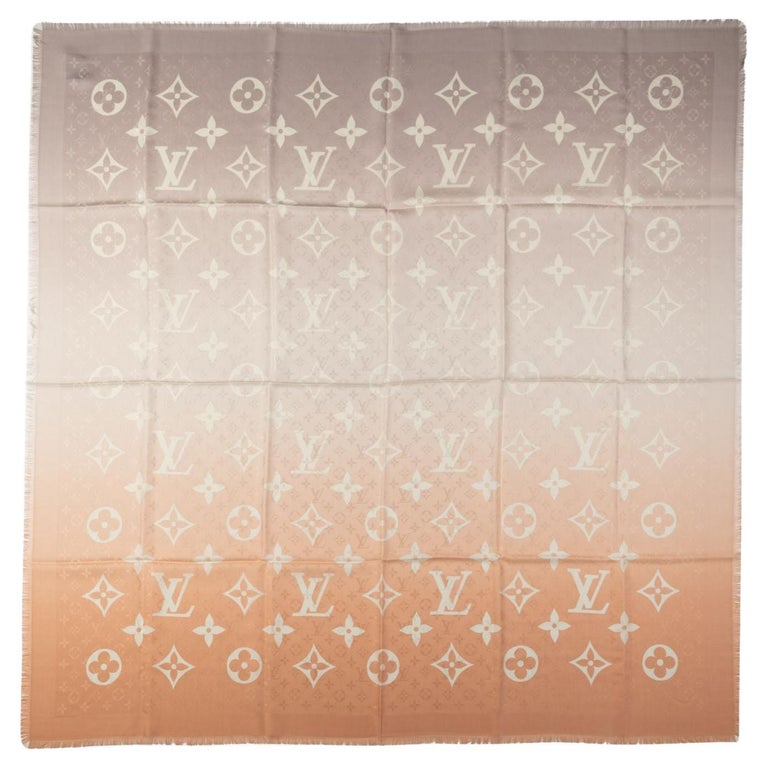 lv ombre scarf