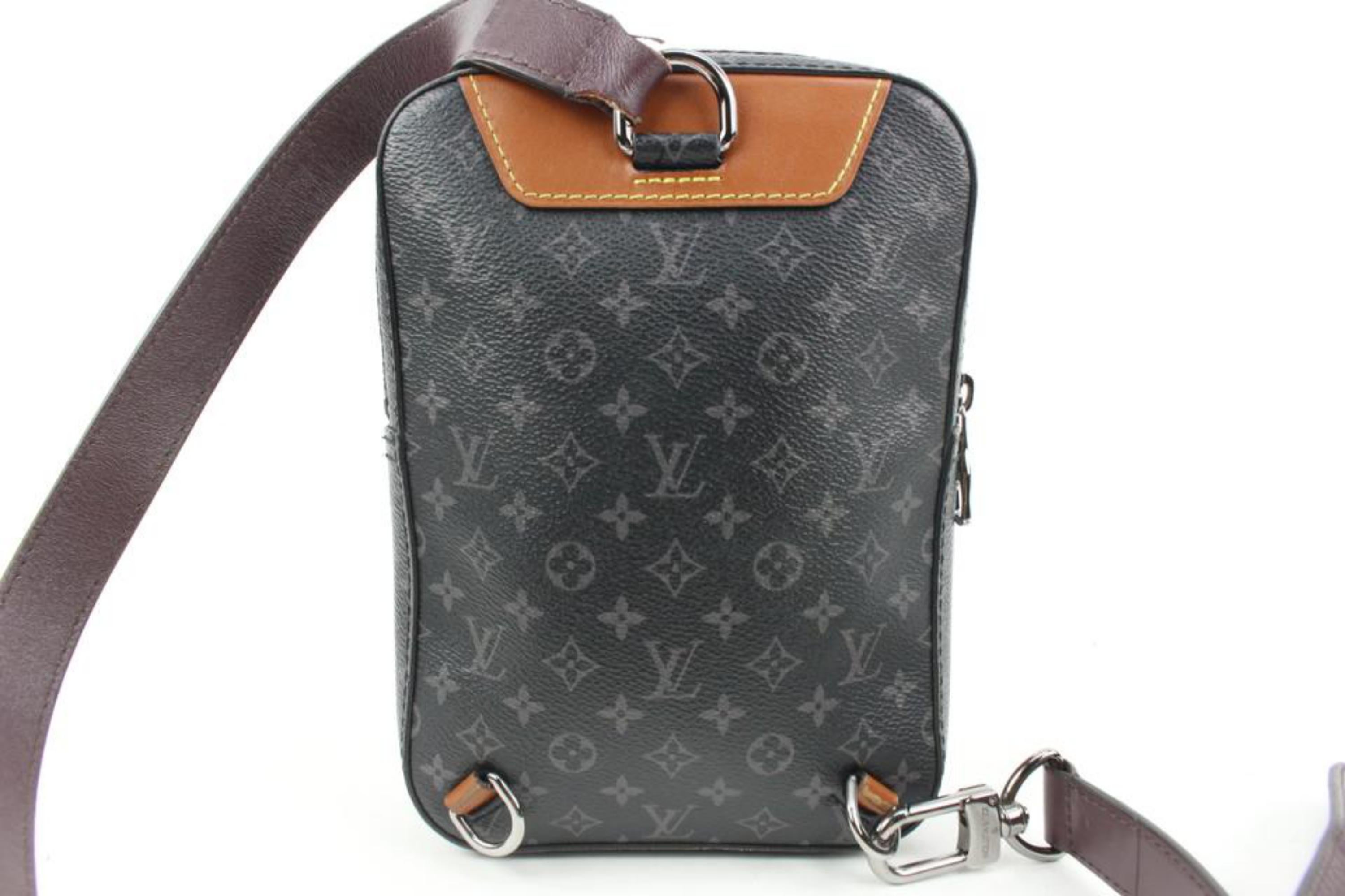 Black Louis Vuitton Limited Amazon Sling Crossbody 46lv128s For Sale