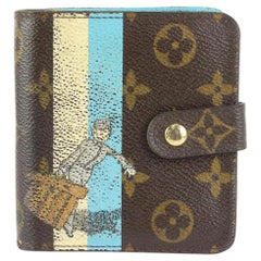 Limited Bell Boy Groom Monogram Kompakte Geldbörse von Louis Vuitton 104lv36
