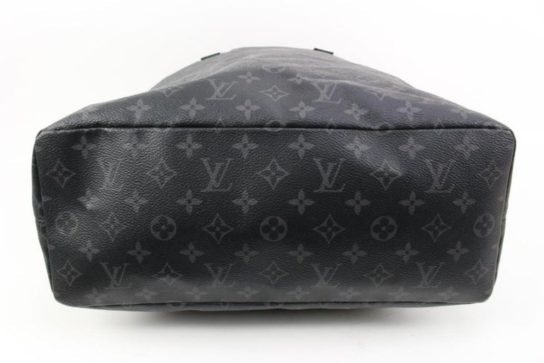 Louis Vuitton Limited Black Monogram Eclipse Cabas Light Drawstring Hobo 38lk324 For Sale 4