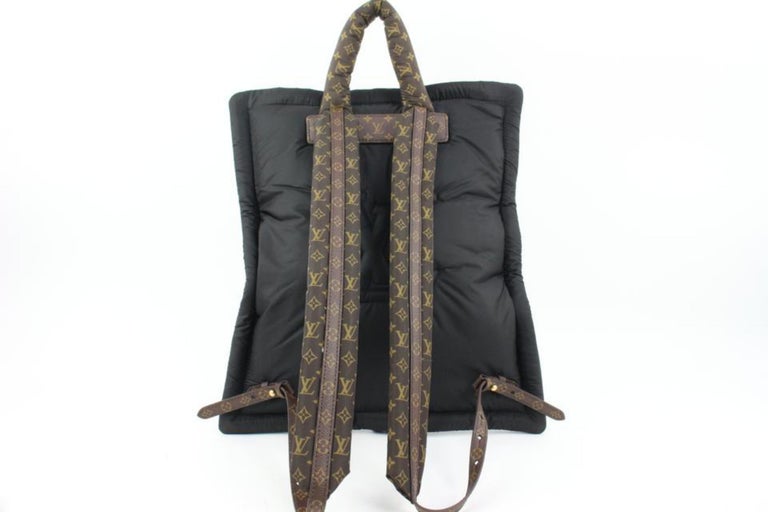 Satin Pillow Luxury Bag Shaper For Louis Vuitton's Josh Backpack in Black