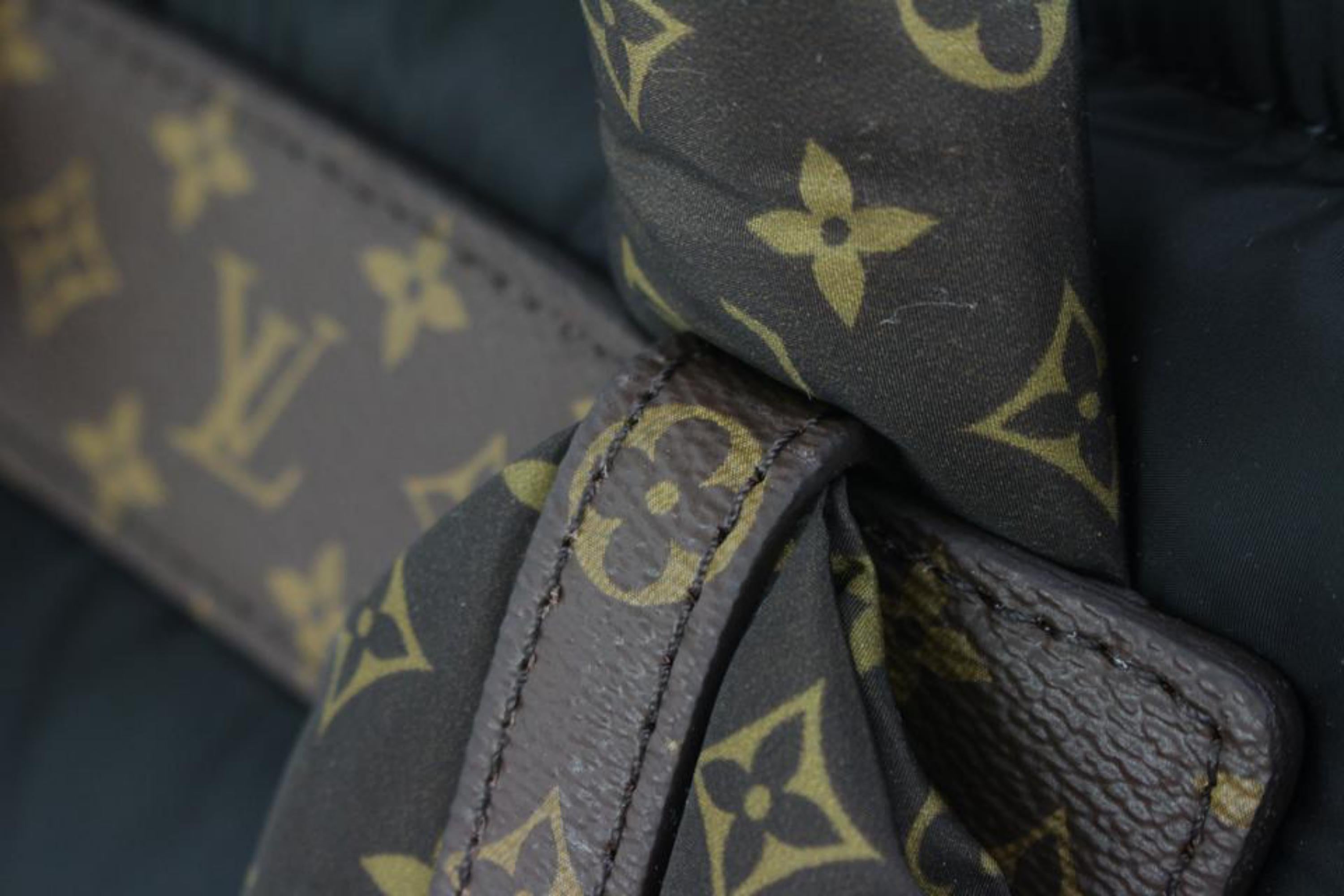 Louis Vuitton Limited Black Puffer Monogram Pillow Backpack 52lv128s 2
