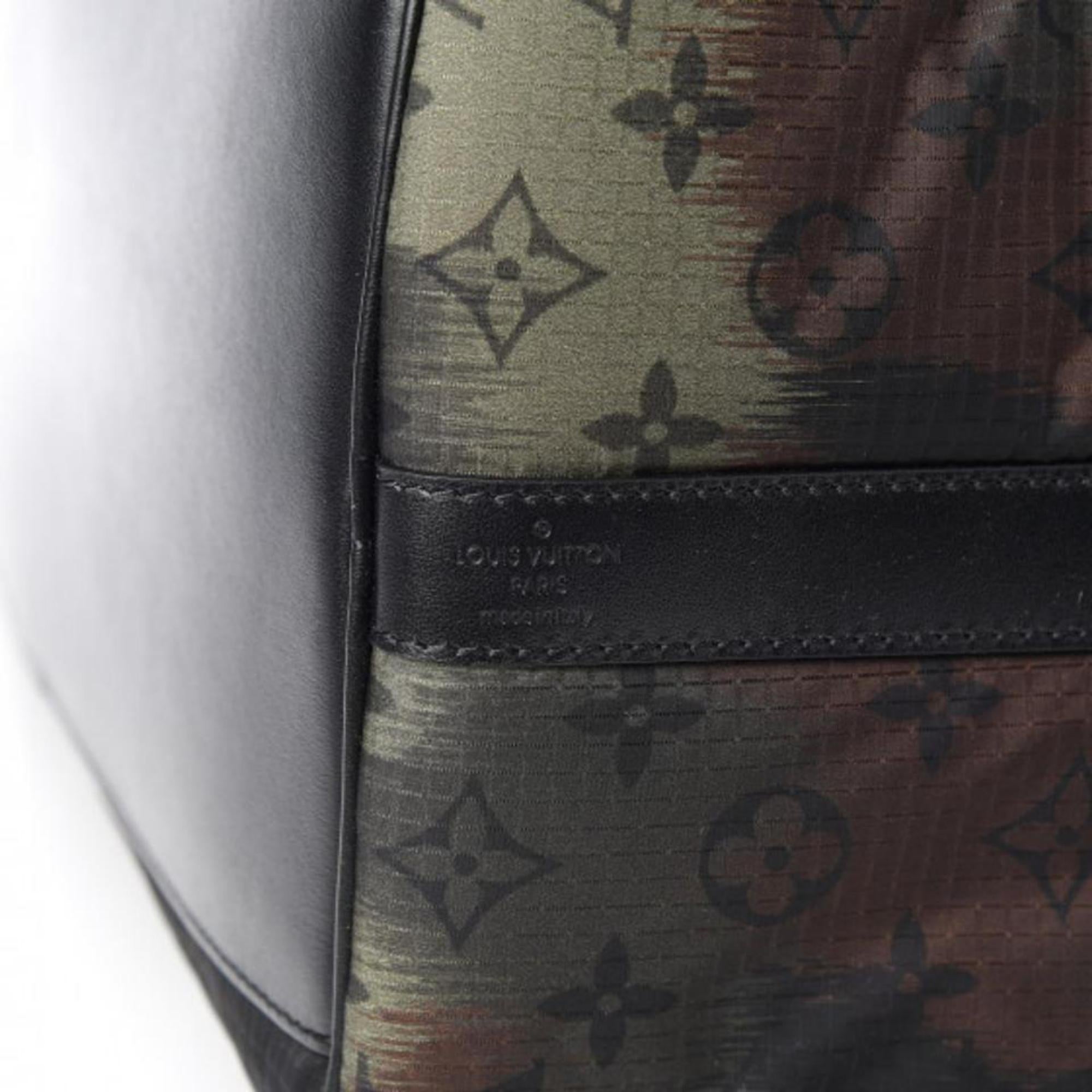 Louis Vuitton Limited Camouflage Monogram Camo Keepall Bandouliere 50 Strap 1122 4