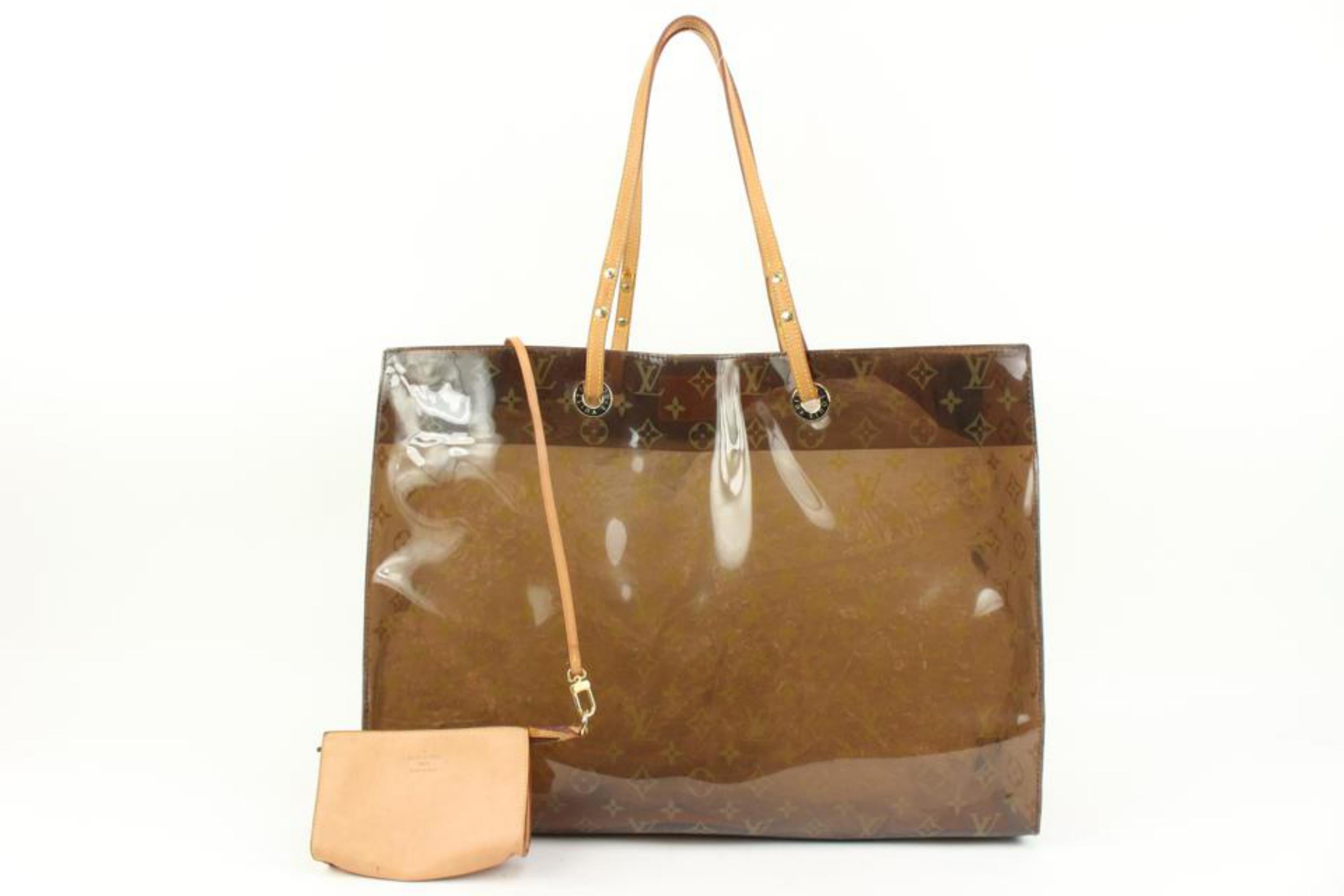 Louis vuitton clear luggage new arrivals