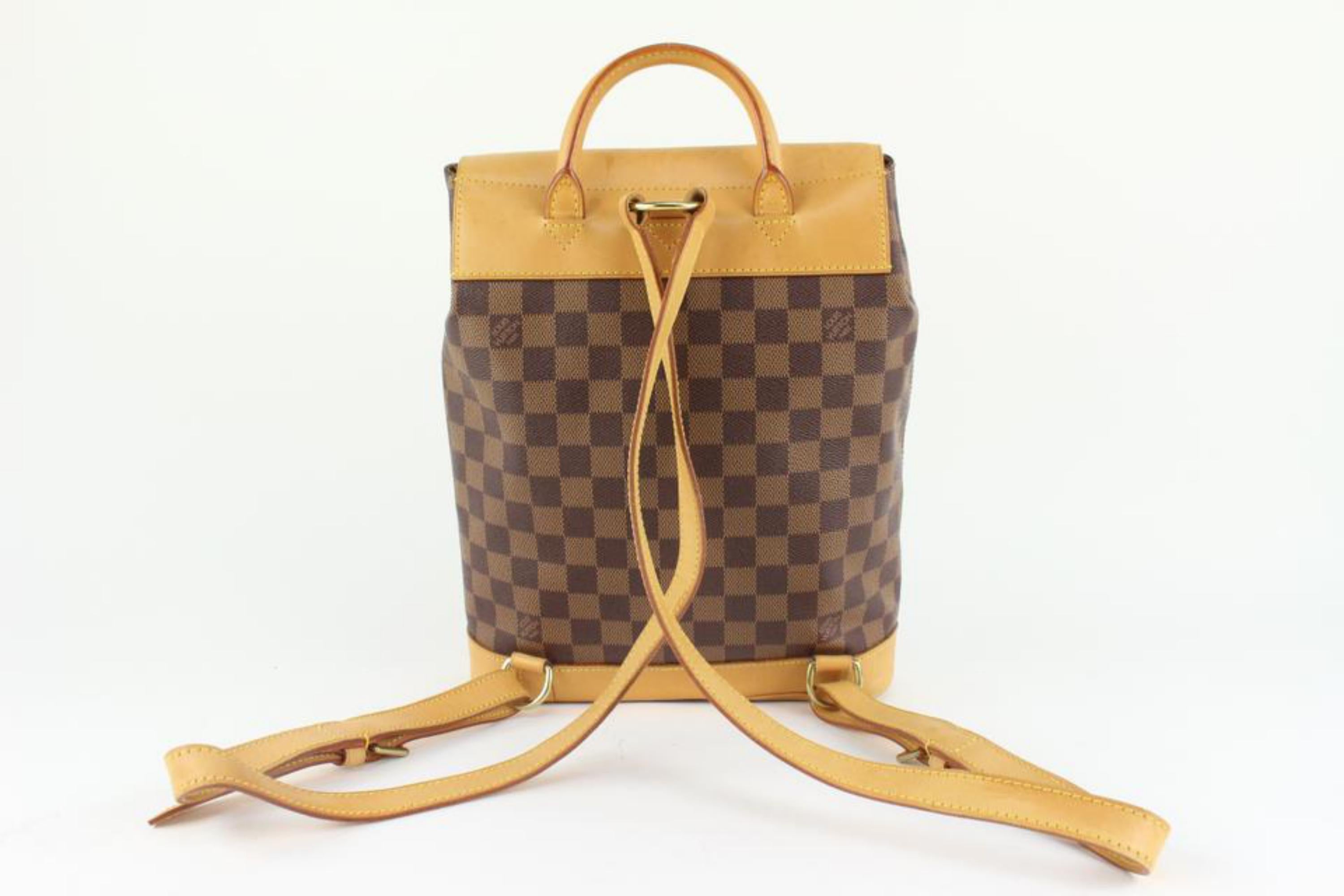 Louis Vuitton Limited Damier Arlequin Soho Centenaire Anniversary 1112lv52 In Good Condition For Sale In Dix hills, NY