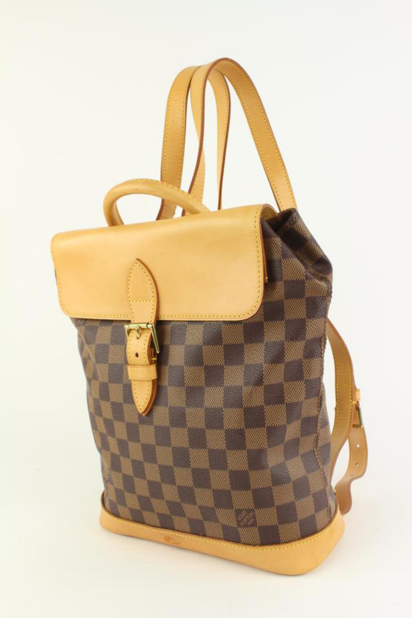 Louis Vuitton Limited Damier Arlequin Soho Centenaire Anniversary Rucksack 1111l 7
