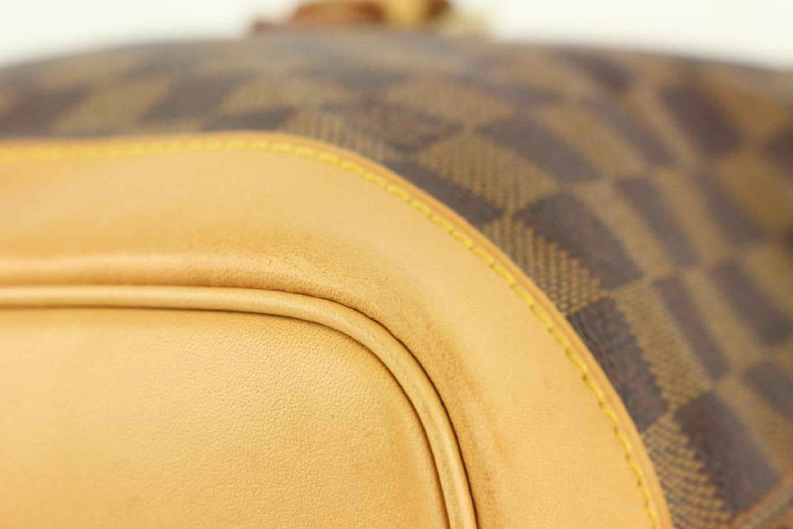 Louis Vuitton Limited Damier Arlequin Soho Centenaire Anniversary Rucksack 1111l (Braun)