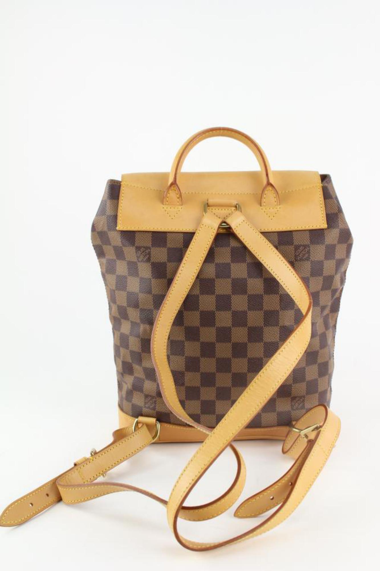 Louis Vuitton Limited Damier Arlequin Soho Centenaire Anniversary Rucksack 1111l 2