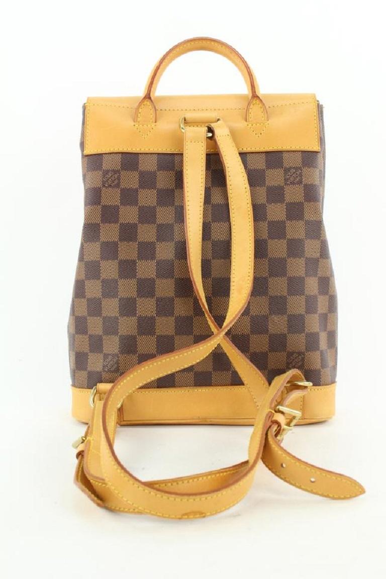 Women's Louis Vuitton Limited Damier Arlequin Soho Edition Centenaire Backpack 429lvs61