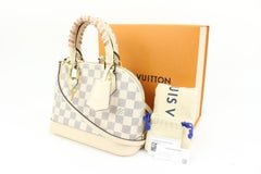 Louis Vuitton Limited Damier Azur Alma BB Crossbody 72lk328s