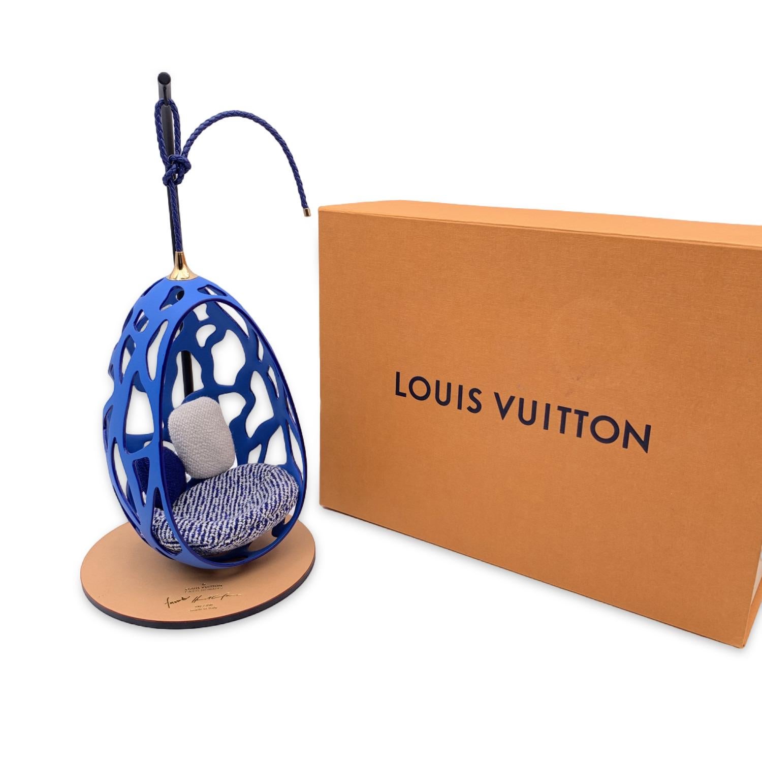 Purple Louis Vuitton Limited Ed Cocoon Campana Miniature Chair Collectible