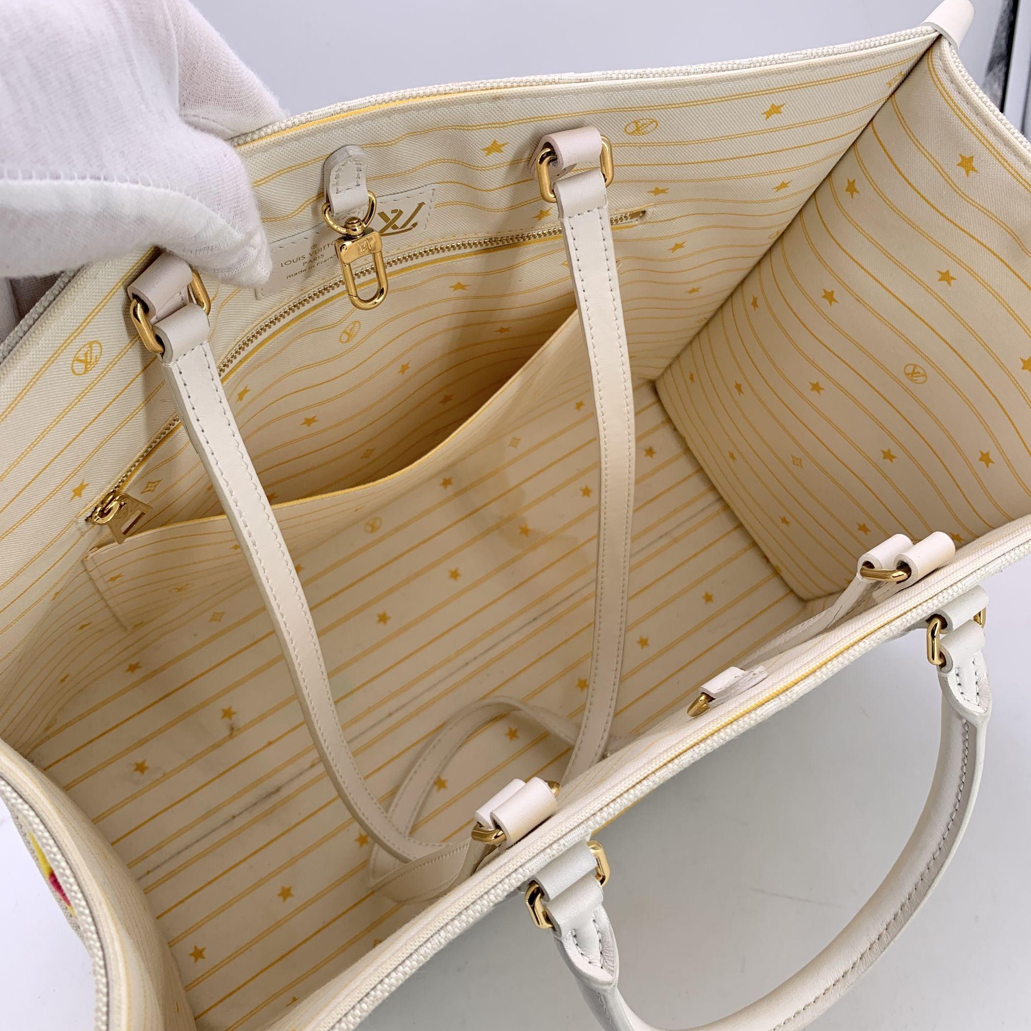 Louis Vuitton Limited Ed Monogram Capri OnTheGo GM Tote Bag For Sale 1