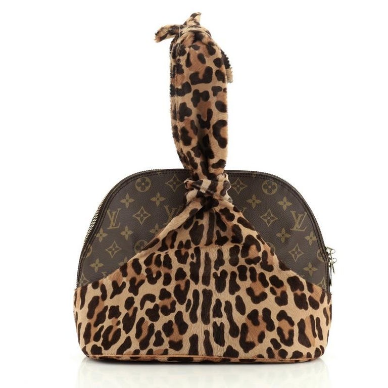 Louis Vuitton Limited Edition Alaia Centenaire Alma Bag Pony Hair For Sale at 1stdibs