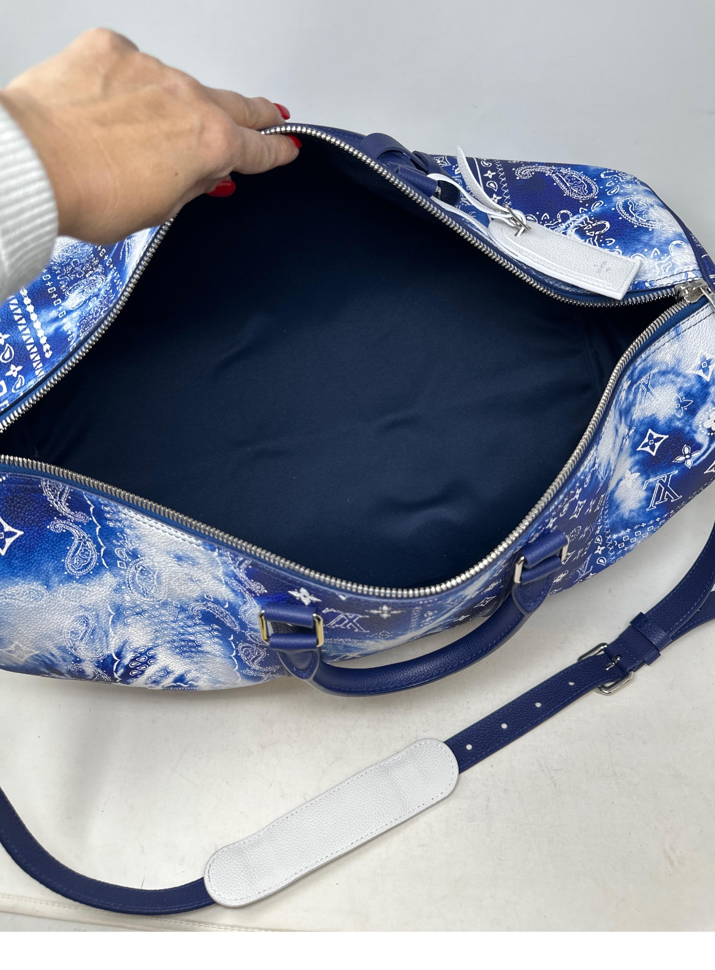 Louis Vuitton Limited Edition Bandana Keepall 50 Bag 14