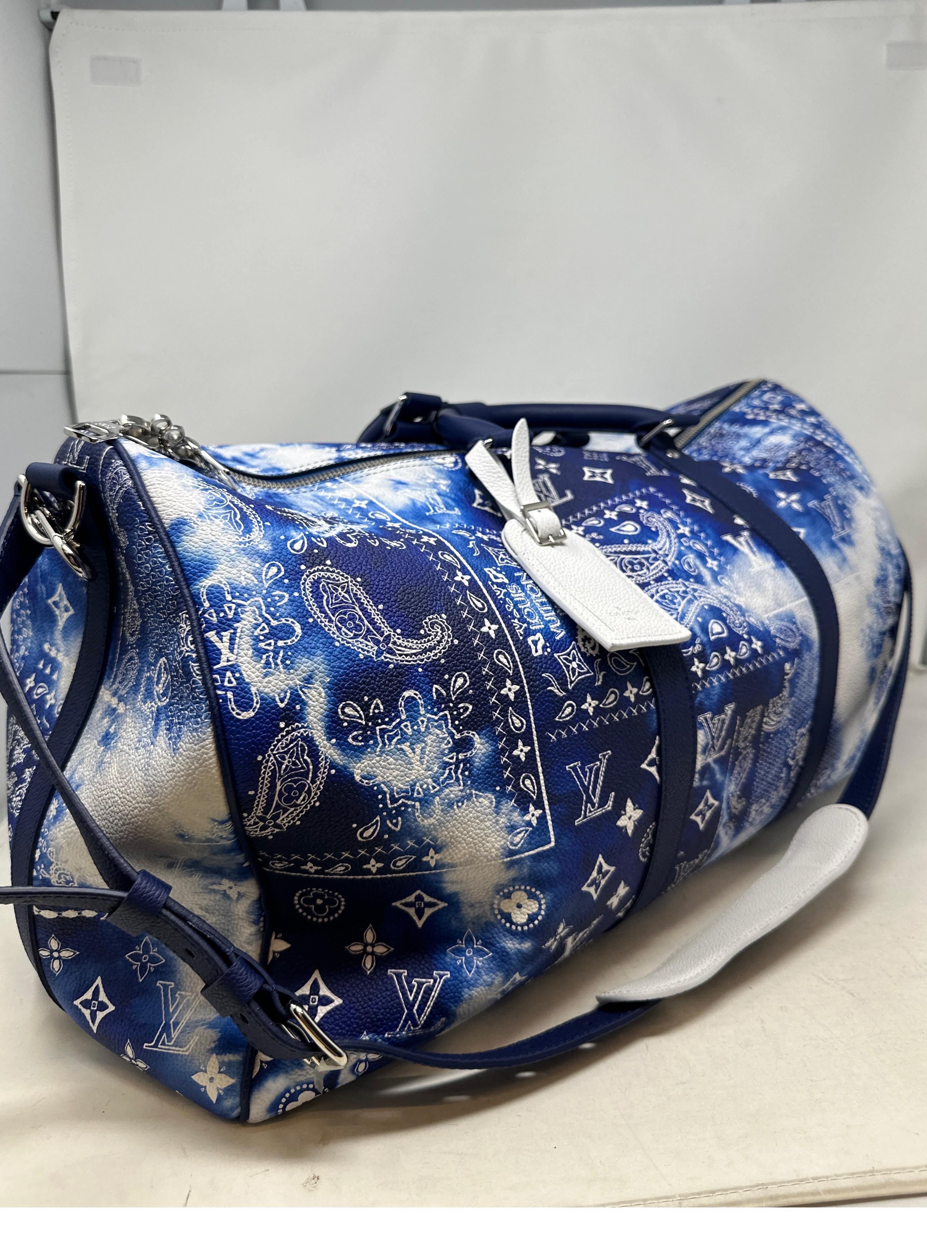 Louis Vuitton Limited Edition Bandana Keepall 50 Bag 1