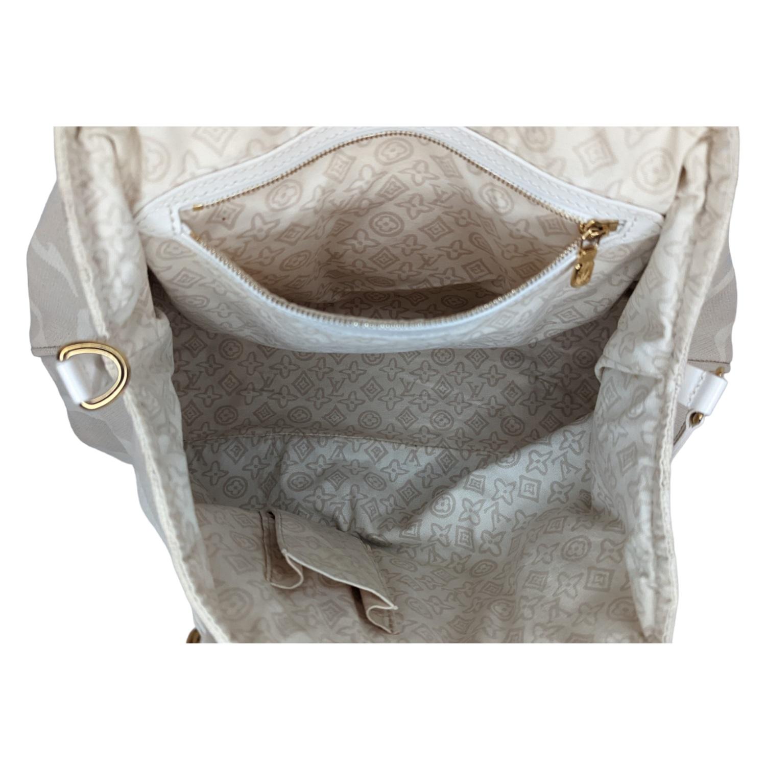 Bolso Cabas Louis Vuitton Edición Limitada Beige Tahitienne en venta 4