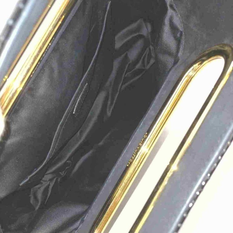 Louis Vuitton Limited Edition Black Monogram Motard Before Dark Chain Clutch For Sale 2