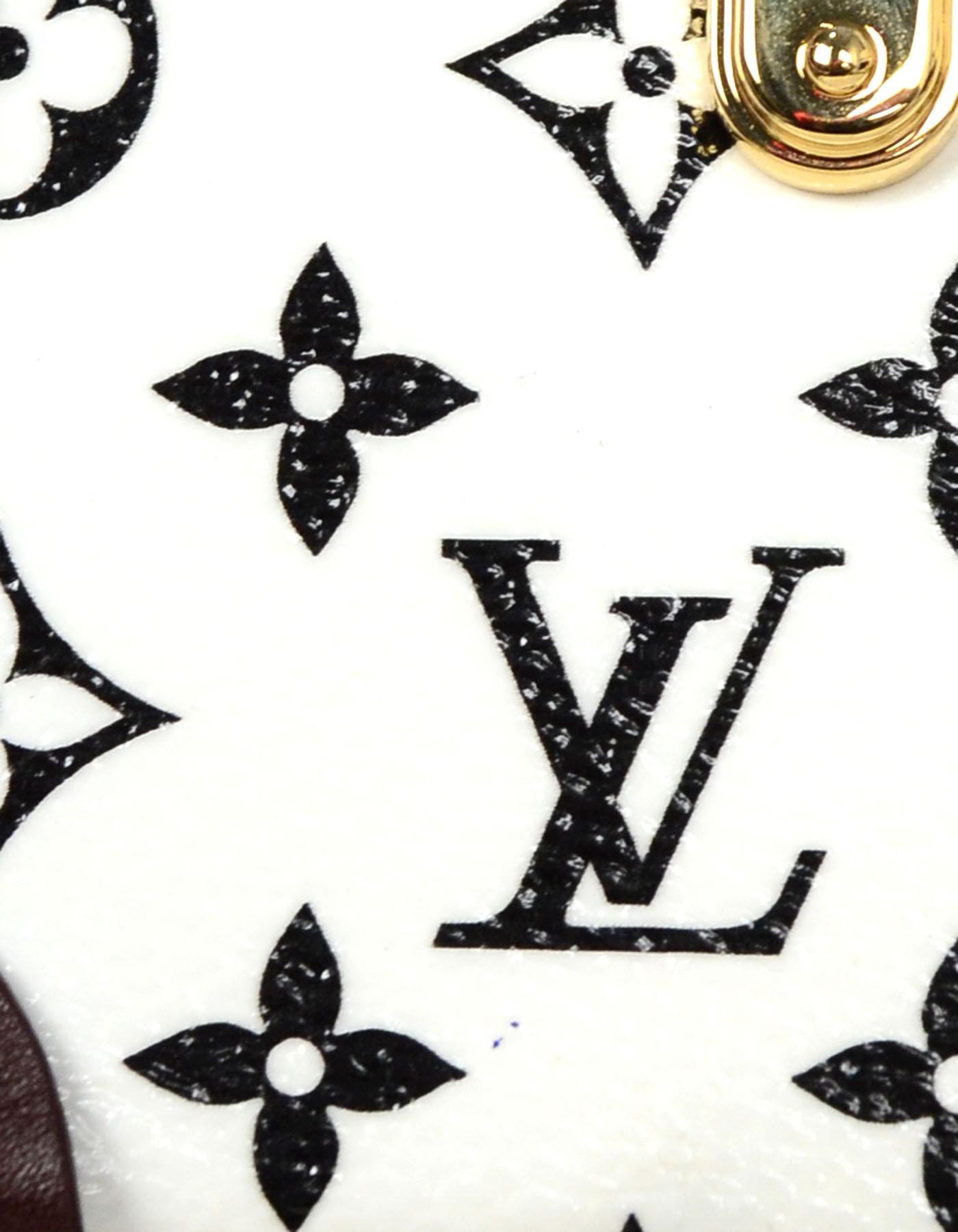 louis vuitton black and white crossbody