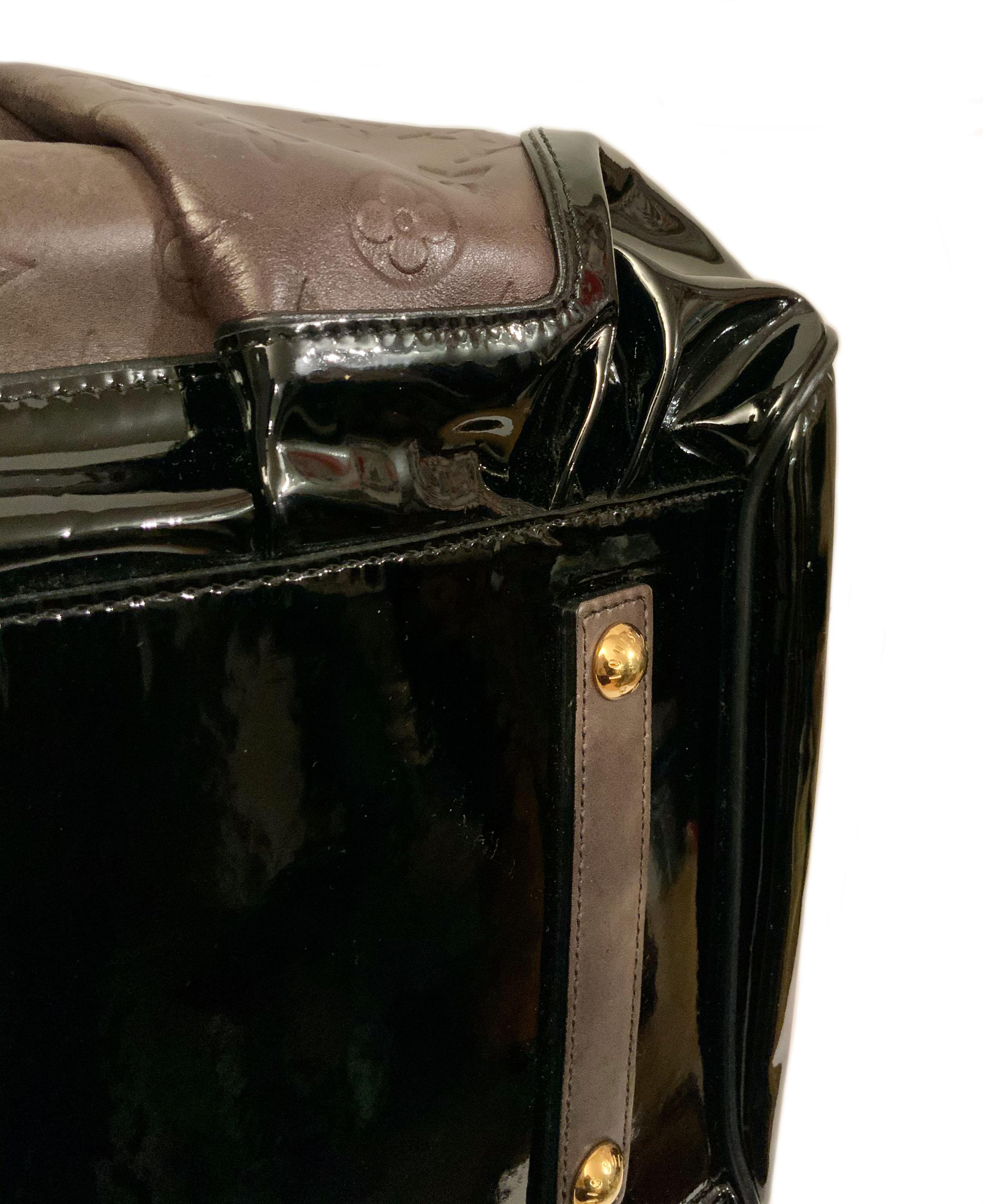 Louis Vuitton Edizione Limitata Borsa Stephen in pelle di vitello marrone goffrata Monogram 4