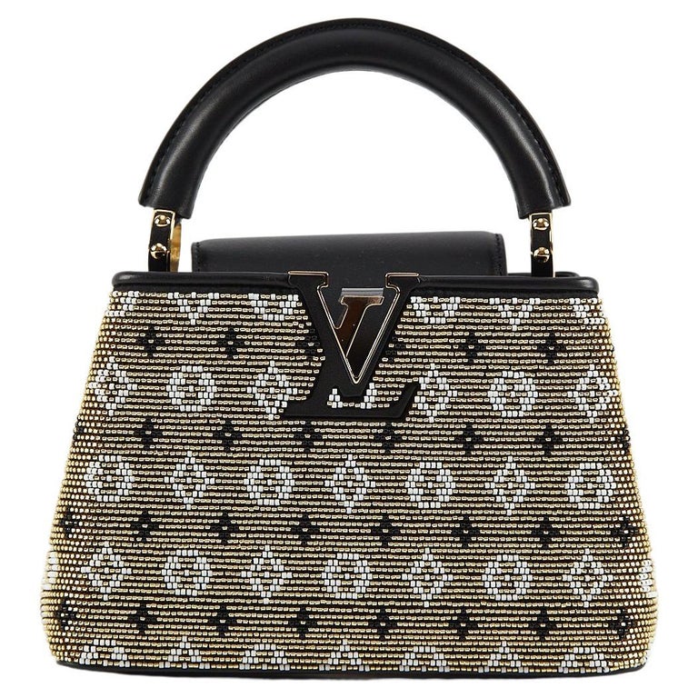 Louis Vuitton x Fornasetti Leather Architettura Capucines BB Top-Handle Bag