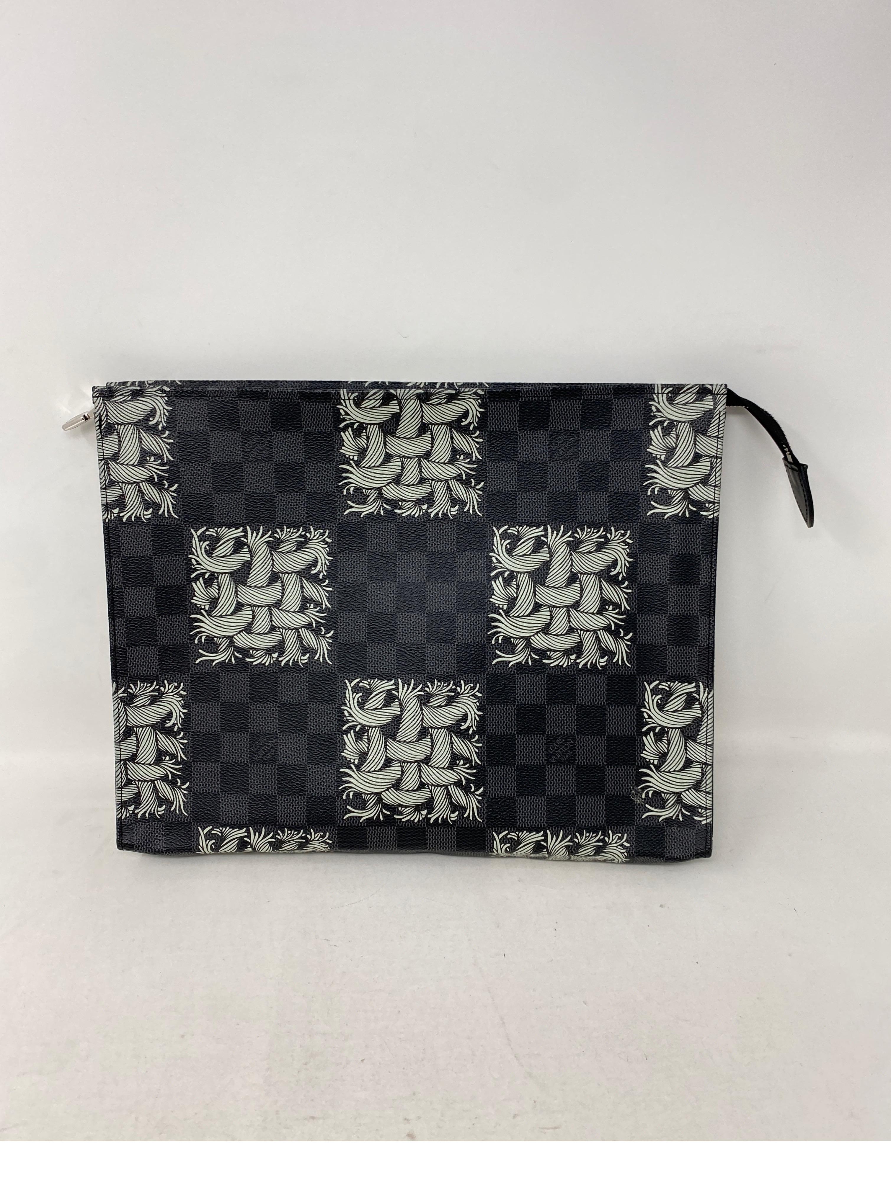Louis Vuitton Limited Edition Clutch  In Excellent Condition In Athens, GA