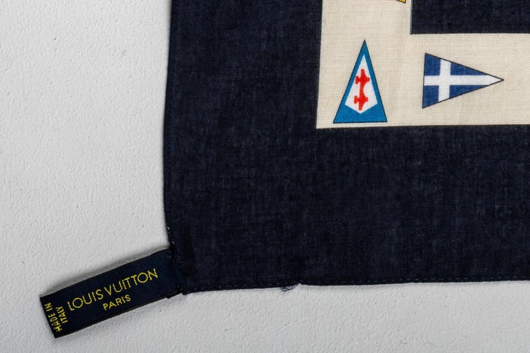 Sold at Auction: Louis Vuitton CUP 2000 Scarf