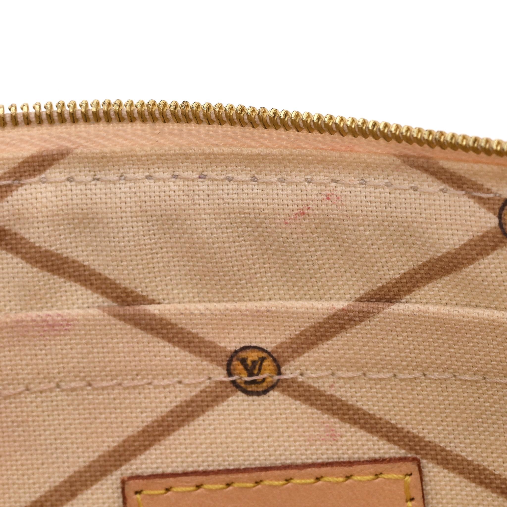 Louis Vuitton Limited Edition Damier Azur Summer Trunks Knokke Neverfull MM Bag For Sale 9