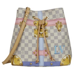 Louis Vuitton Limited Edition Damier Azur Summer Trunks Neonoe Bucket Bag