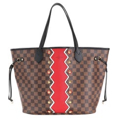 Louis Vuitton Edizione Limitata Damier Ebene Karakoram Neverfull MM