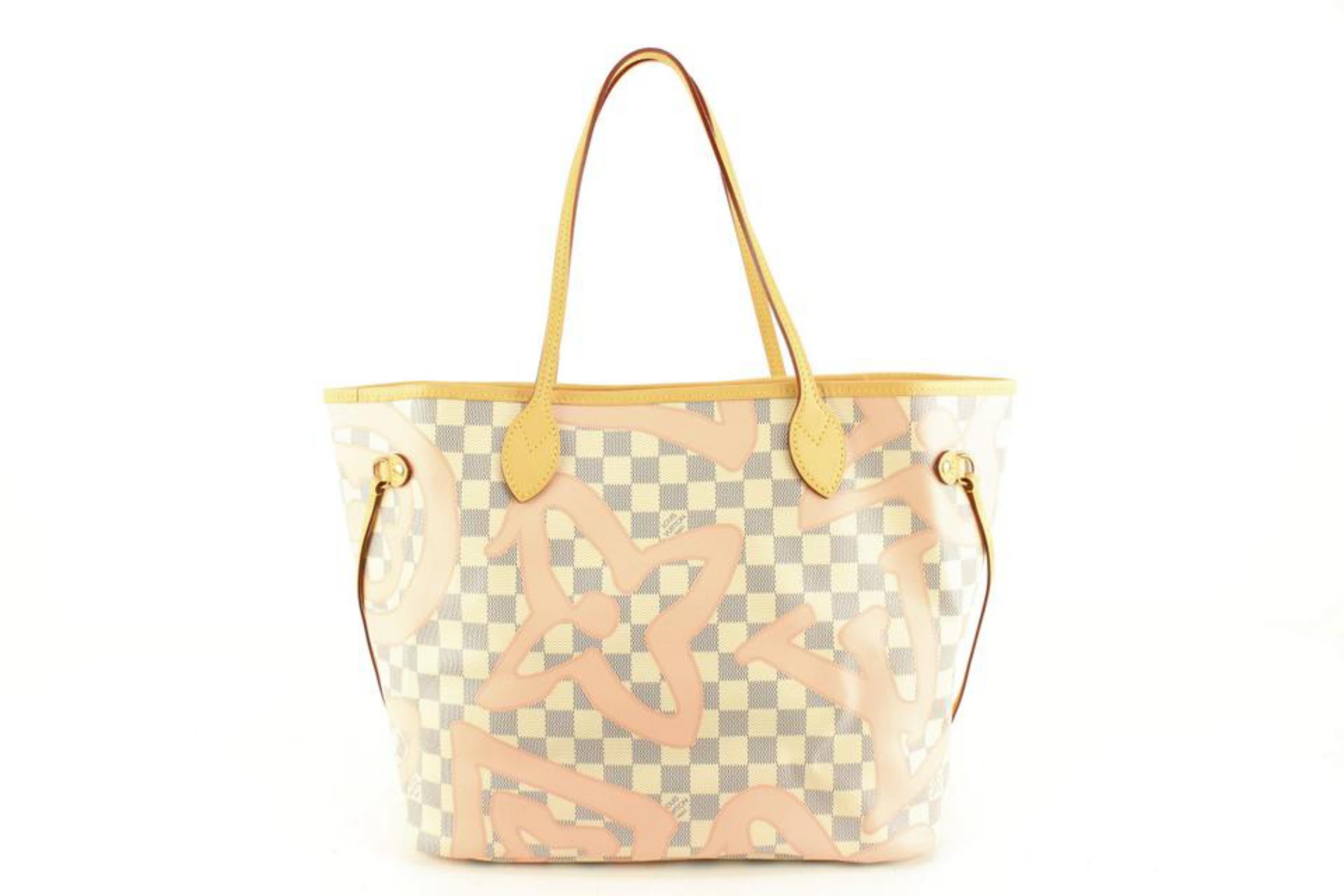 Louis Vuitton Louis Vuitton Limited Edition Damier Tahitienne Neverfull MM NM Tote  36lk427s im Angebot 3