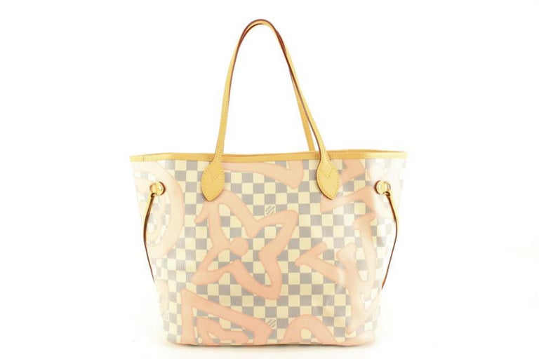 Louis Vuitton Limited Edition Damier Tahitienne Neverfull MM NM Tote  36lk427s For Sale 3