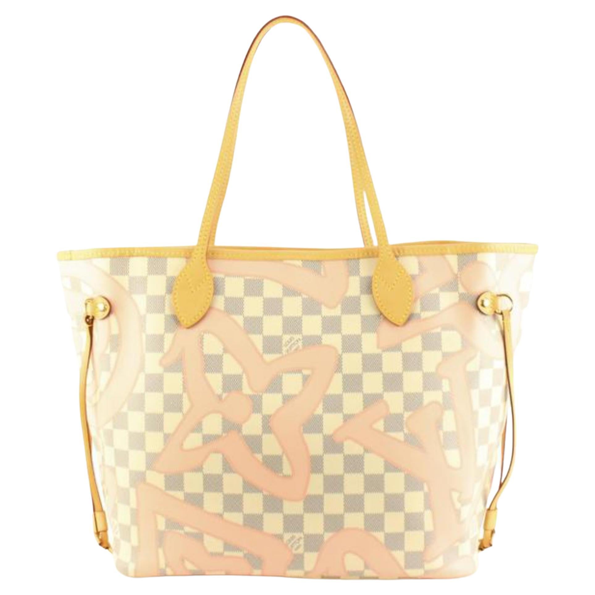 Louis Vuitton Louis Vuitton Limited Edition Damier Tahitienne Neverfull MM NM Tote  36lk427s