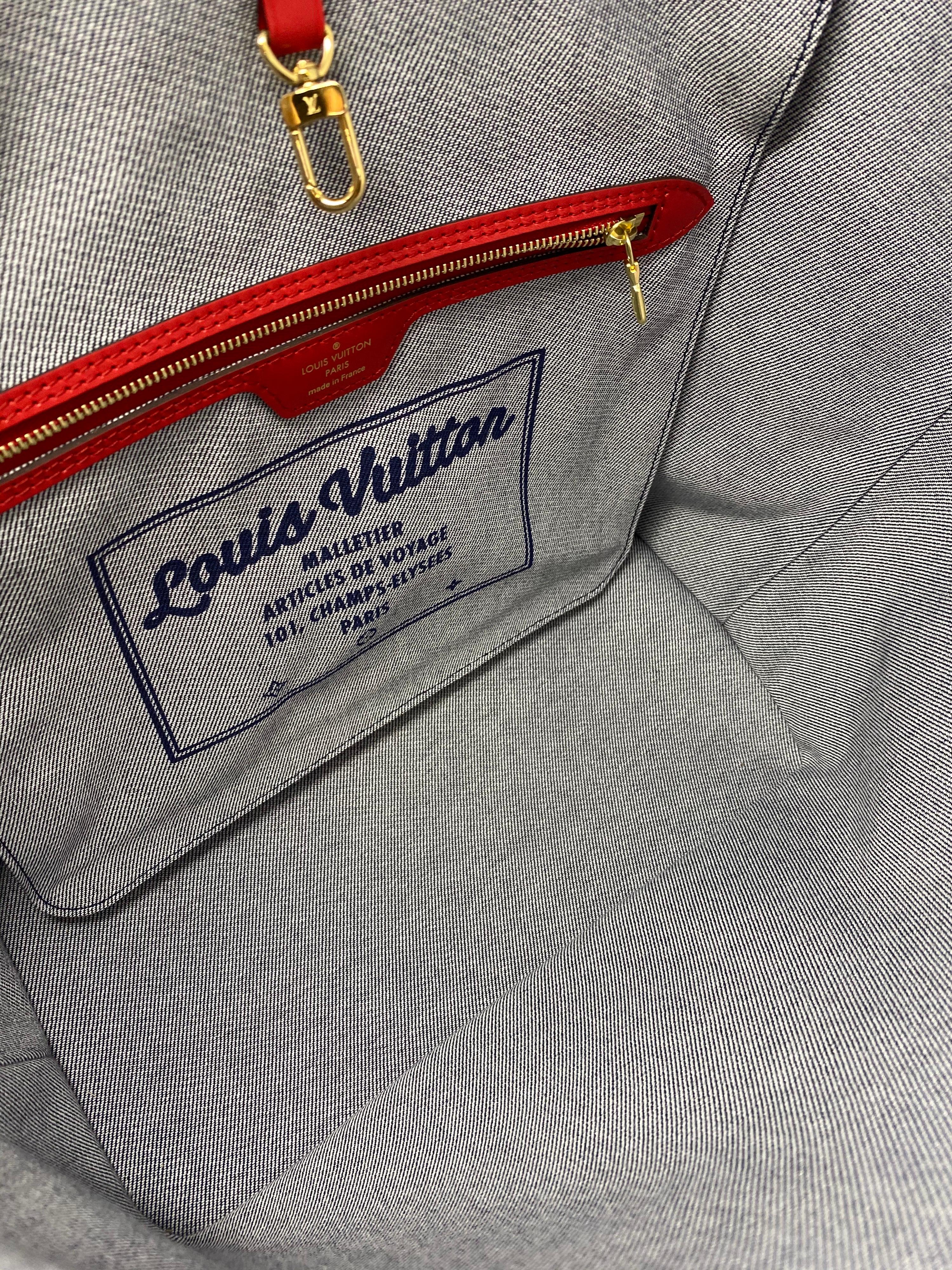 Louis Vuitton Limited Edition Denim Neverfull MM 10