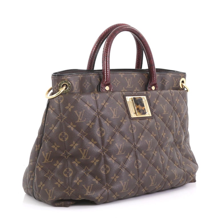 Louis Vuitton Limited Edition Exotique Handbag Monogram Etoile GM For Sale at 1stdibs